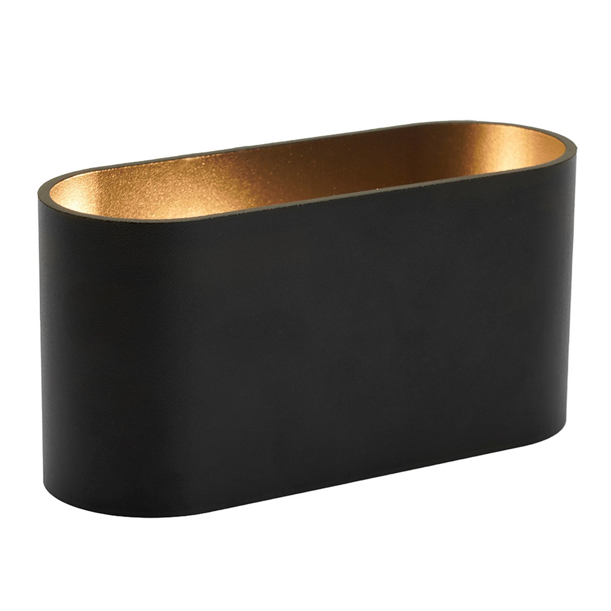 Накладные светодиодные светильники Светильник настенный Feron ML1780 Oval 5W чёрный 48435 