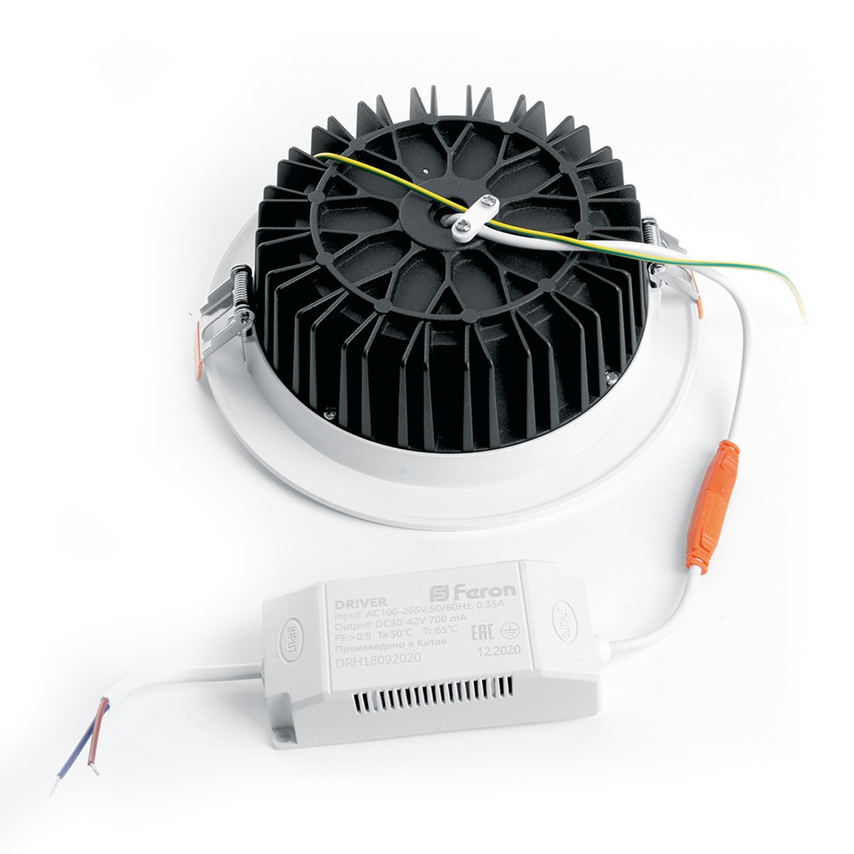 Встраиваемые светодиодные светильники Светодиодный светильник Feron AL253 30W 4000K белый 32627 