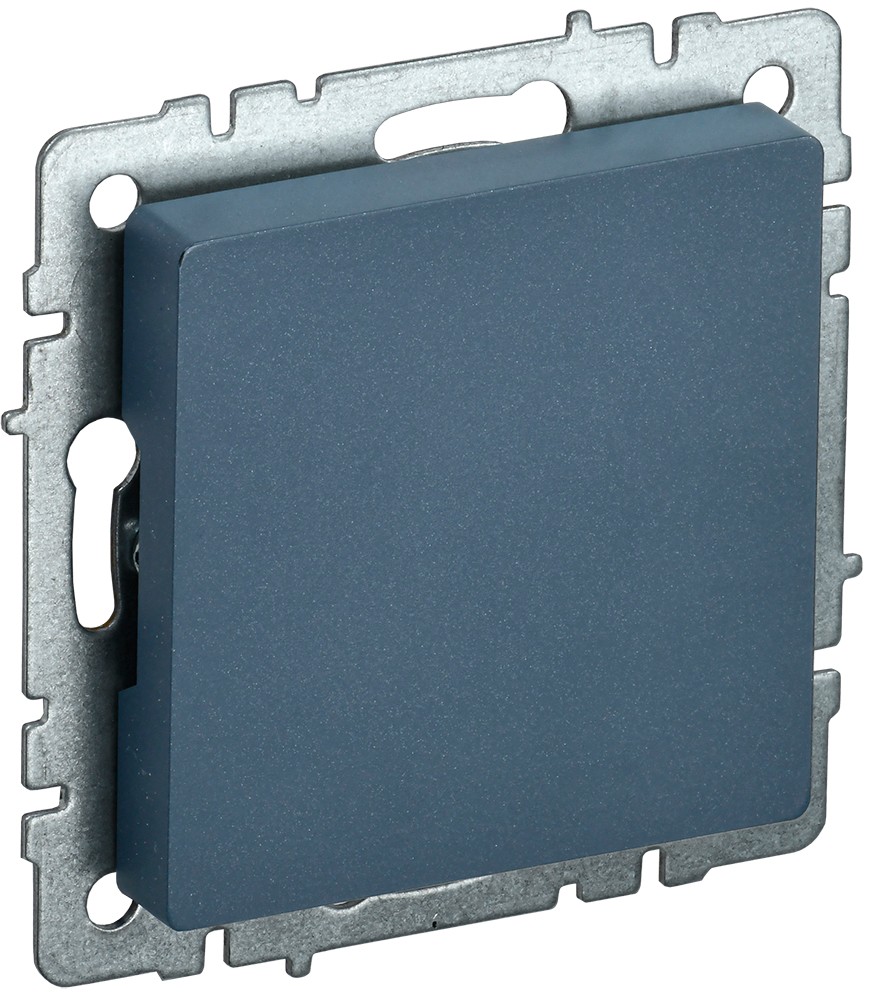 IEK Brite Маренго Заглушка IEK BRITE c суппортом МЗ10-БрМ маренго BR-PL10-K35