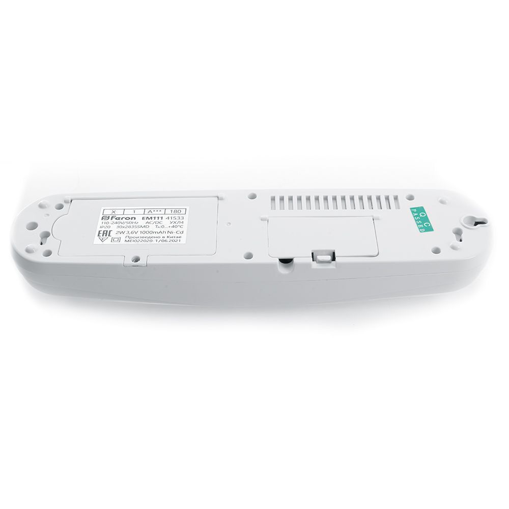 Светодиодные светильники ЖКХ Светильник аварийный Feron EM111 30 LED AC/DC белый 41533 