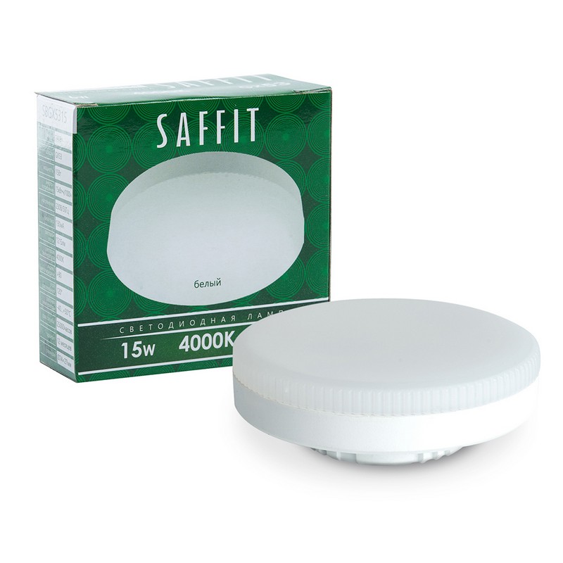 Лампа светодиодная SAFFIT SBGX5315 GX53 15W 2700K 55191