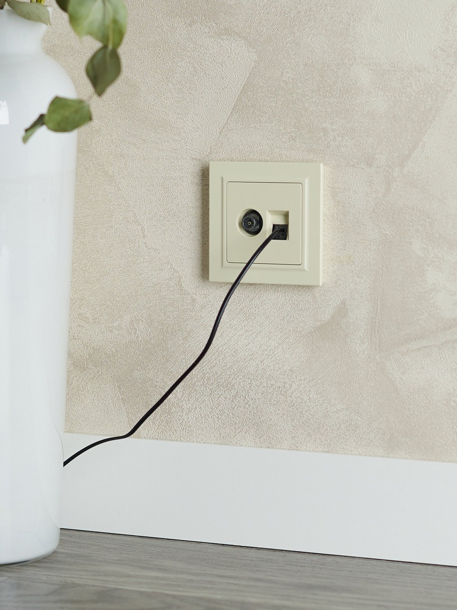 IEK Brite Бежевый Розетка IEK BRITE двойная TV+RJ45 кат.5E РТВ/РК12-БрКр бежевый BR-AK20-1-K10