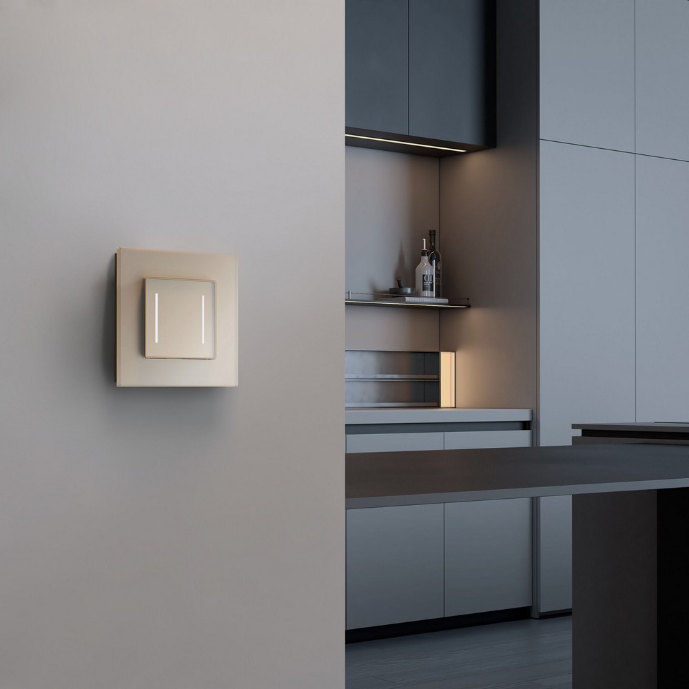 Рамки Werkel Senso Рамка Werkel на 1 пост Senso (шампань, стекло soft-touch) W00131110