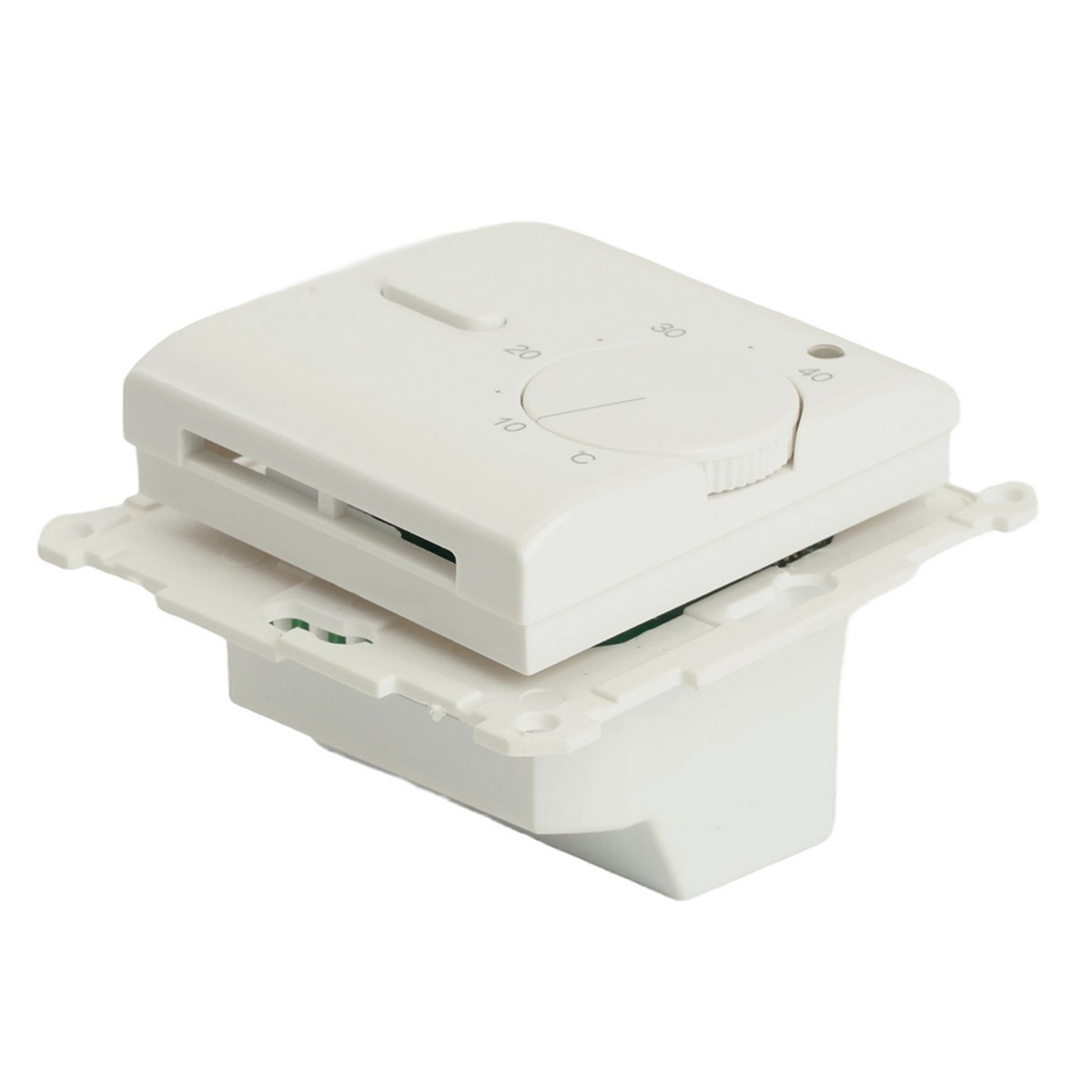 Катрин - Розетки и выключатели Stekker Терморегулятор механический STEKKER GLS00-7117-01 250V 3500W Катрин белый 49740