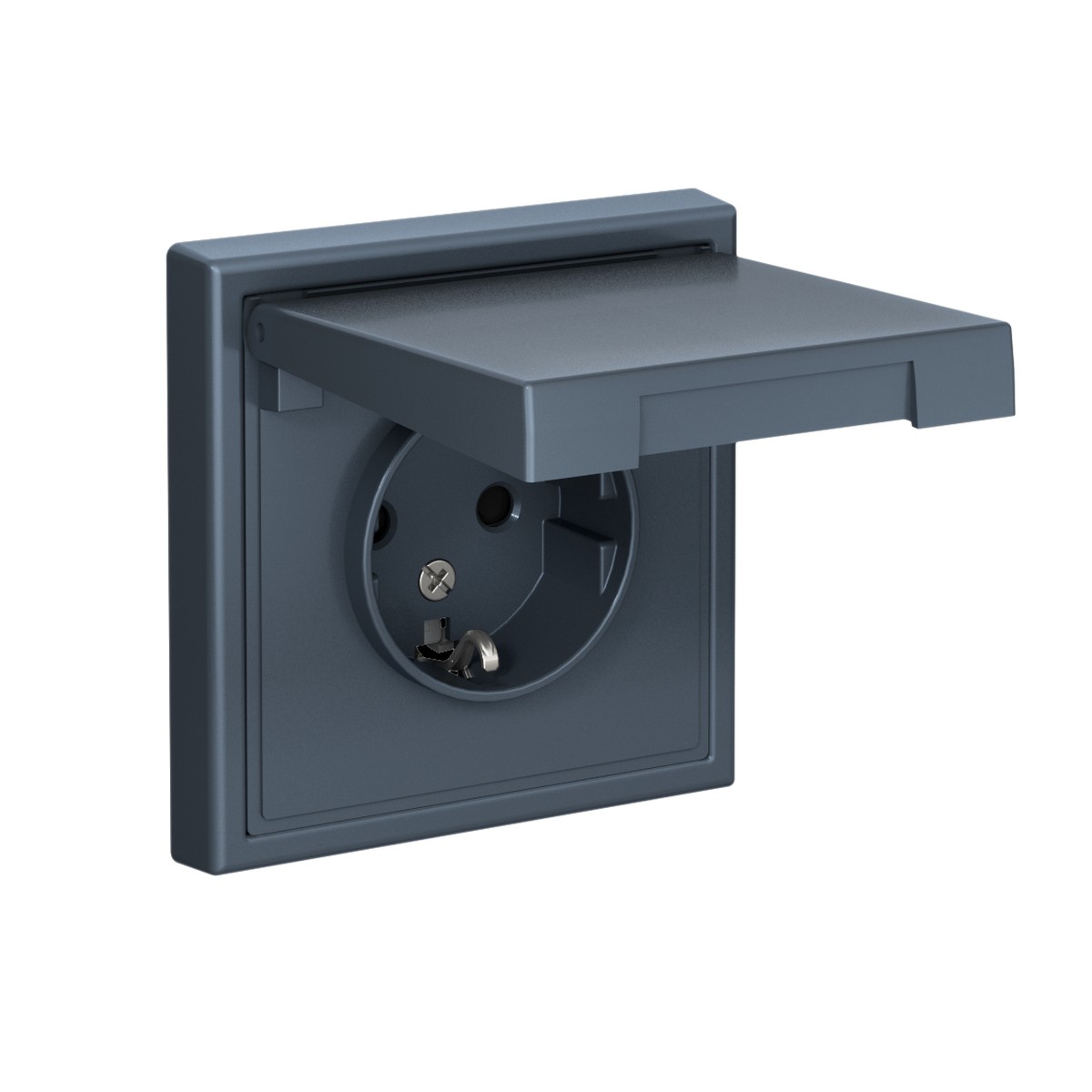 ArtGallery Грифель Розетка Systeme Electric ArtGallery Грифель с заземл. со шторк. с крышкой 16А IP20 GAL000746