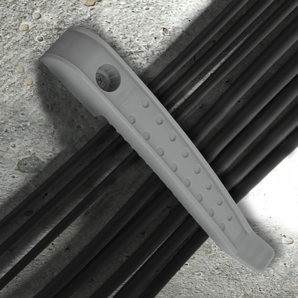 Держатель кабеля для прямого монтажа двусторонний ДКД-2 STEKKER PMHR2G серый (20шт в упак) 49567