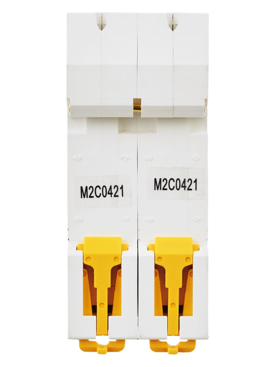 2 полюсные (двухполюсные) Автоматический выключатель IEK ARMAT M10N 2P C 4А AR-M10N-2-C004 