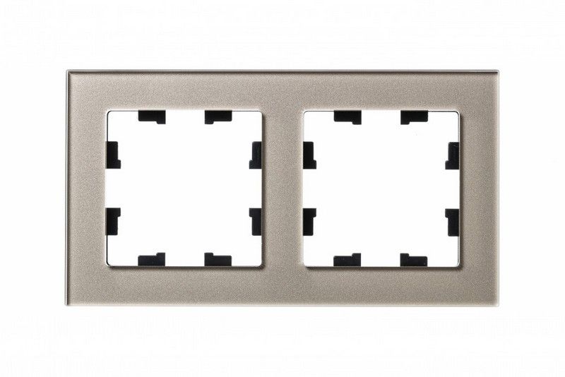 AtlasDesign Рамки Nature Рамка Systeme Electric AtlasDesign Nature Стекло шампань 2-ая ATN320502