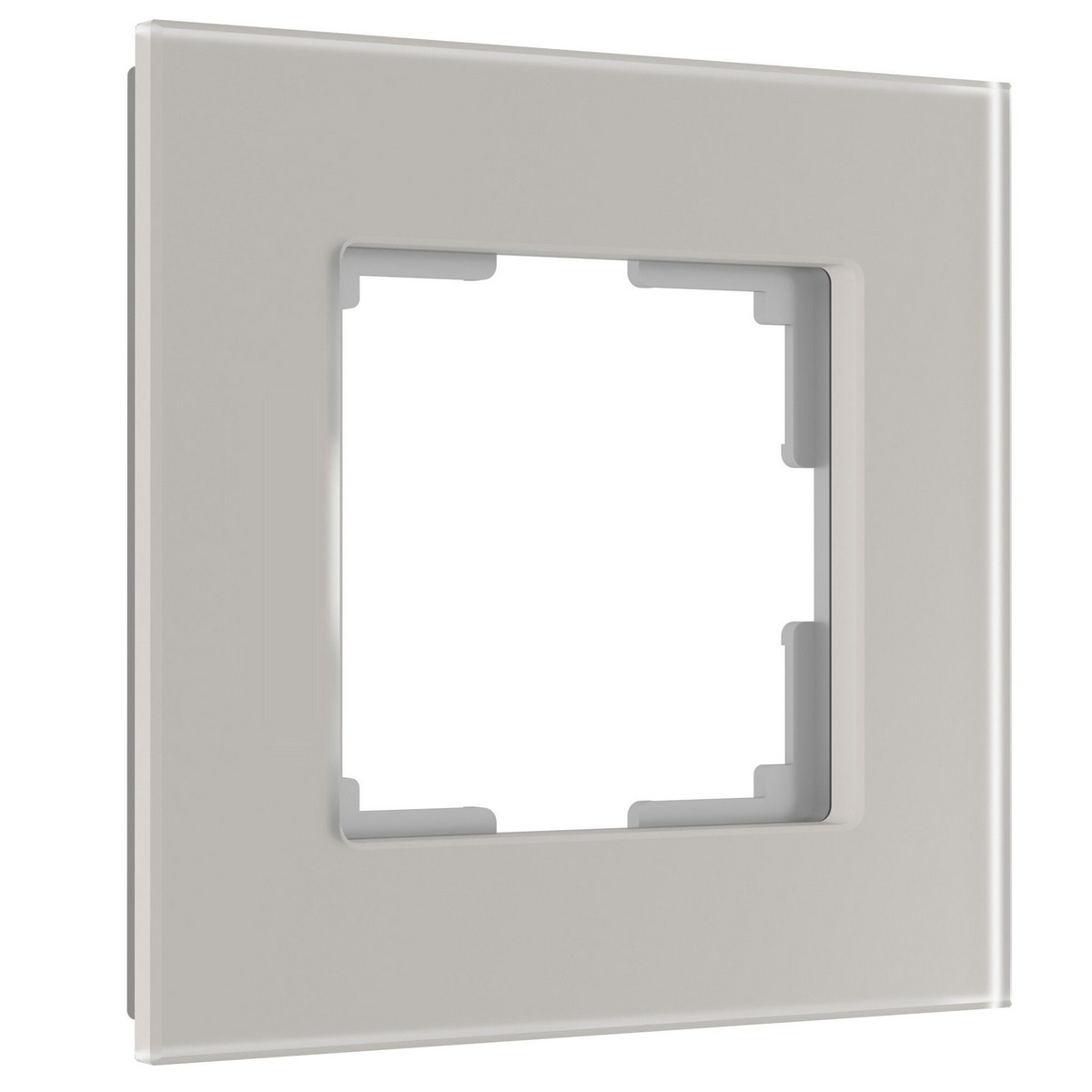 Рамки Werkel Senso Рамка Werkel на 1 пост Senso (дымчатый, стекло soft-touch) W0013117