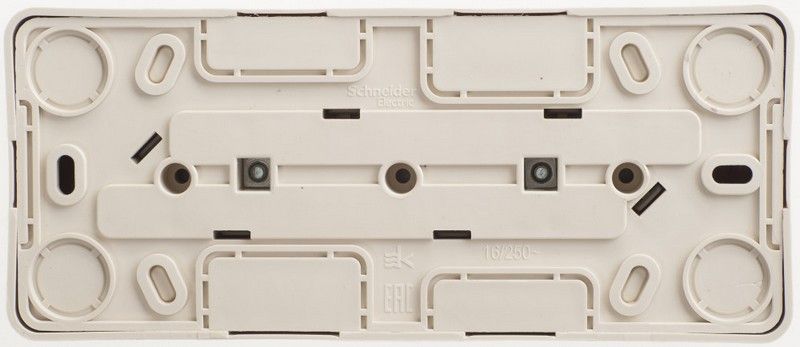 Этюд Кремовый Розетка 3-ая Systeme Electric Этюд наружный Бежевый б/з со шторками 16А 250B PA16-010K