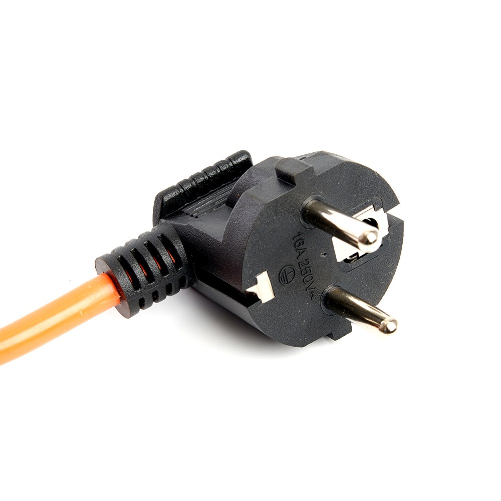 Колодки и удлинители, тройники Удлинитель на катушке Stekker STD01-40-30 Standart 4 гнезда с/з ПВСбм 3*1 оранжевый 16А IP40 30м 49390 