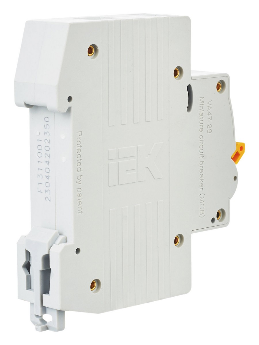 1 полюсные (однополюсные) Автоматический выключатель IEK KARAT ВА47-29 1Р 50А 4,5кА х-ка С MVA20-1-050-C 