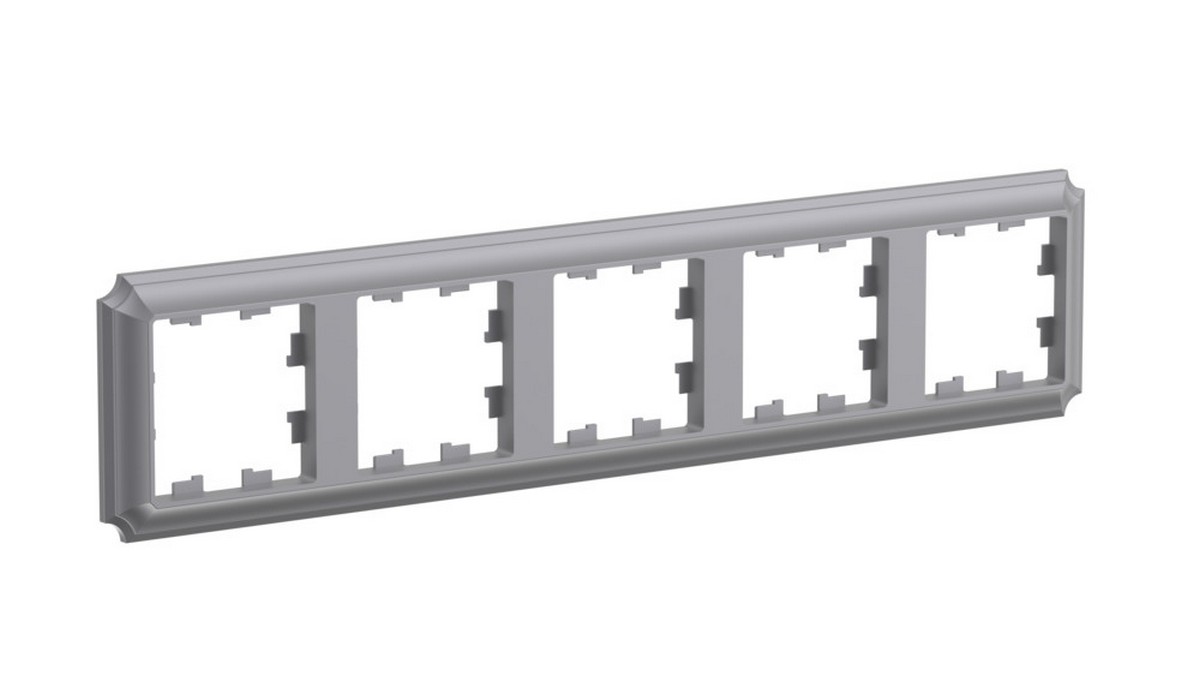 AtlasDesign Рамки Antique Рамка Systeme Electric AtlasDesign Antique Сталь 5-ая, универсальная ATN100905