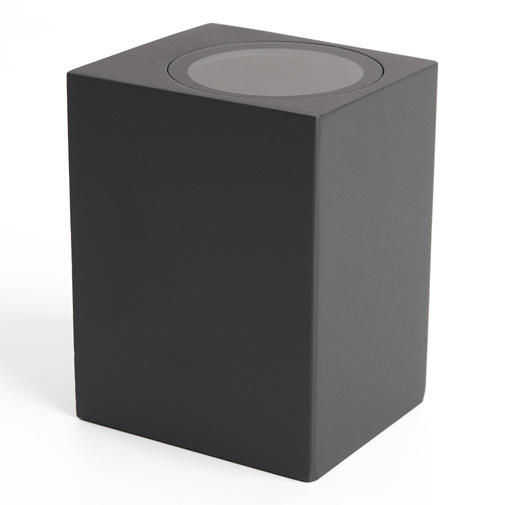 Уличные настенные светильники Светильник садово-парковый Feron DH050 на стену GU10 230V серый 48324 