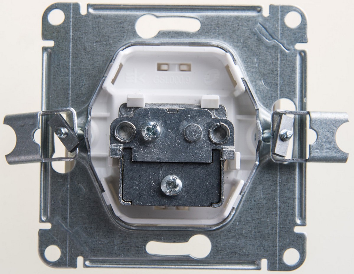 Glossa Перламутр Розетка TV Systeme Electric Glossa Перламутр оконечная 1DB механизм GSL000691