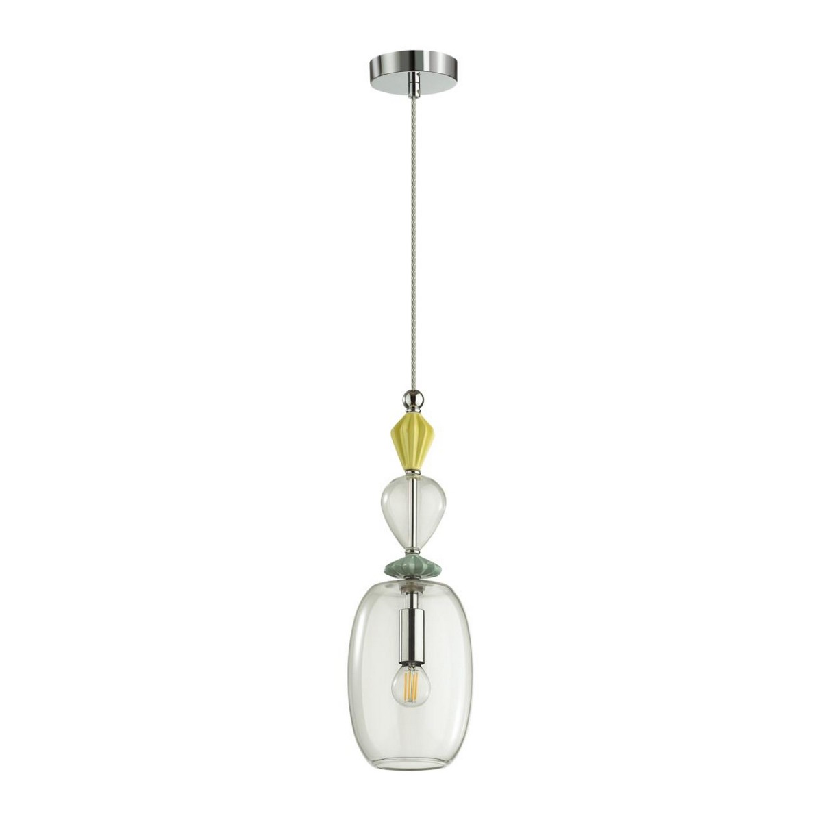 Подвесные светодиодные светильники Подвес ODEON LIGHT 4893/1B BIZET 