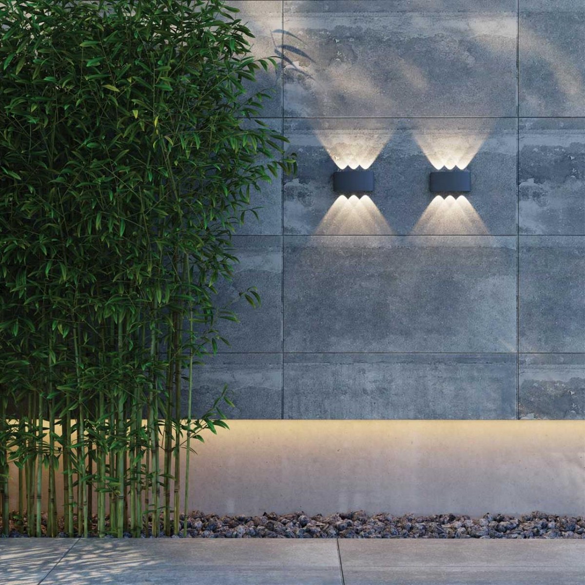 Уличные настенные светильники Ландшафтный настенный светильник NOVOTECH 358460 CALLE 