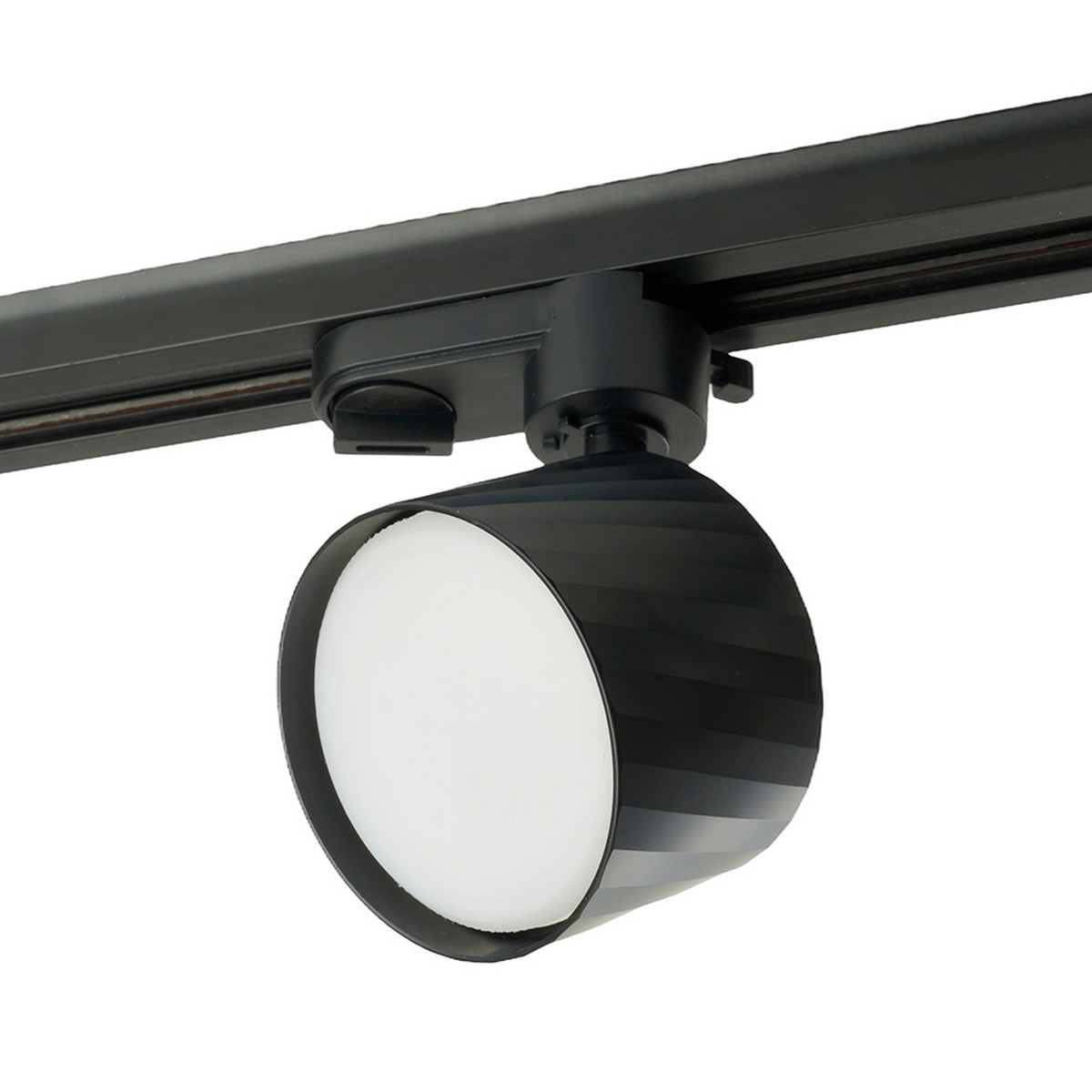 Трековые светодиодные светильники Светильник Feron AL125 трековый GX53 черный 48777 