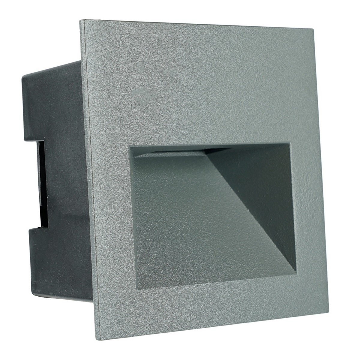 Уличные настенные светильники Светодиодный светильник Feron LN013-1 встраиваемый 3W 4000K IP65 серый 51957