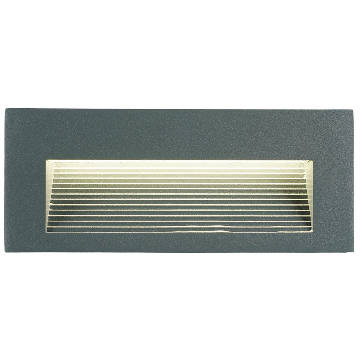 Уличные настенные светильники Светодиодный светильник Feron LN012-1 встраиваемый 5W 4000K IP65 серый 51955 