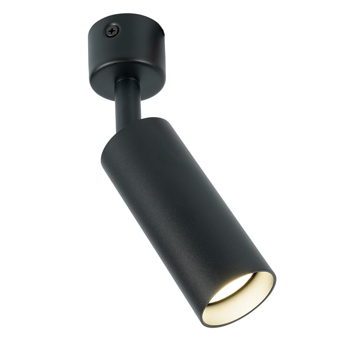 Светильники споты светодиодные Светильник Feron ML1031 настенно-потолочный под лампу GU10 черный 51924 