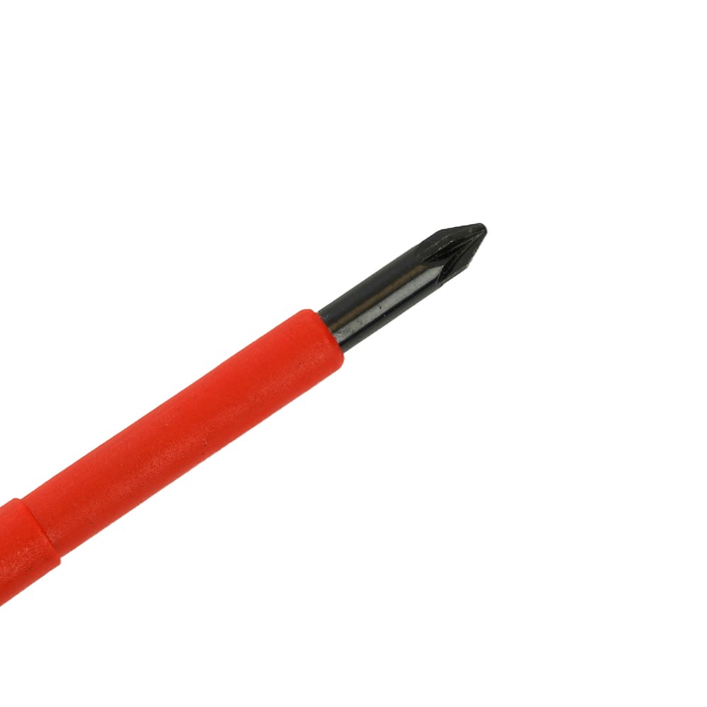 Отвертка крестовая диэлектрическая STEKKER Pz 1 х 80 мм, SDE-PZ1-80 49617 фото