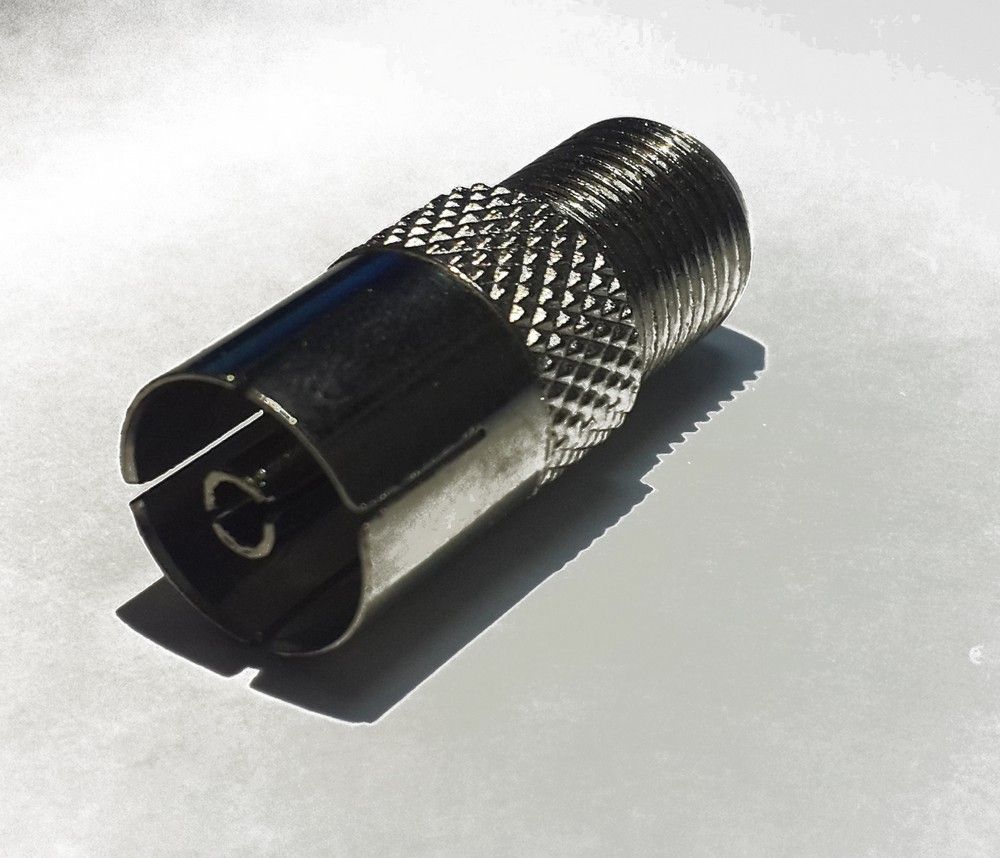 F-разъем мама металл для TV кабеля