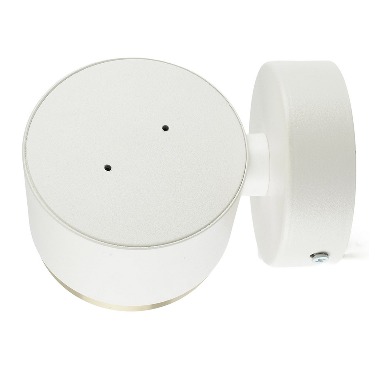 Накладные светодиодные светильники Светильник настенный Feron HL4598 Barrel DUET GX53 белый + золото IP20 52020 