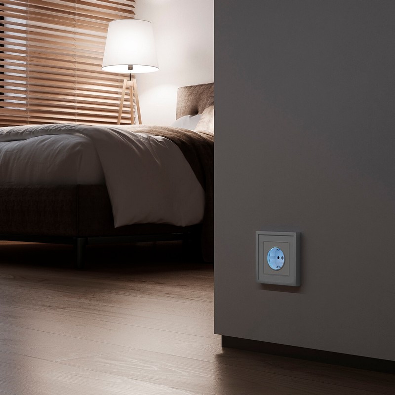 Werkel Белый матовый механизмы Розетка Werkel с подсветкой (белый матовый) W1171461