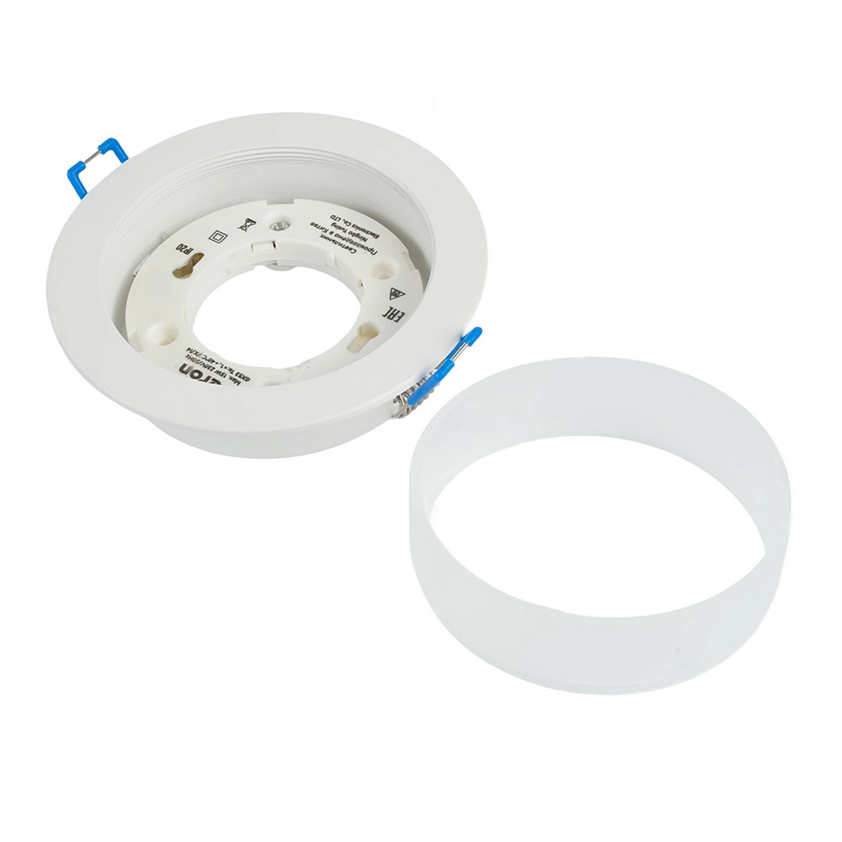 Встраиваемые светодиодные светильники Светильник Feron встраиваемый DL509 потолочный GX53 белый 51937 