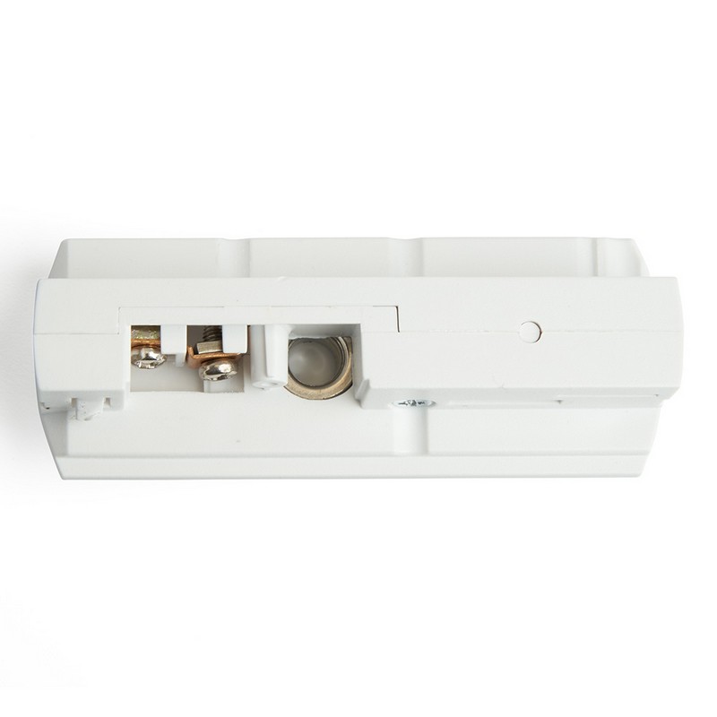 Трековые светодиодные светильники Коннектор Feron для подвесных трековых светильников белый LD1015 48558 