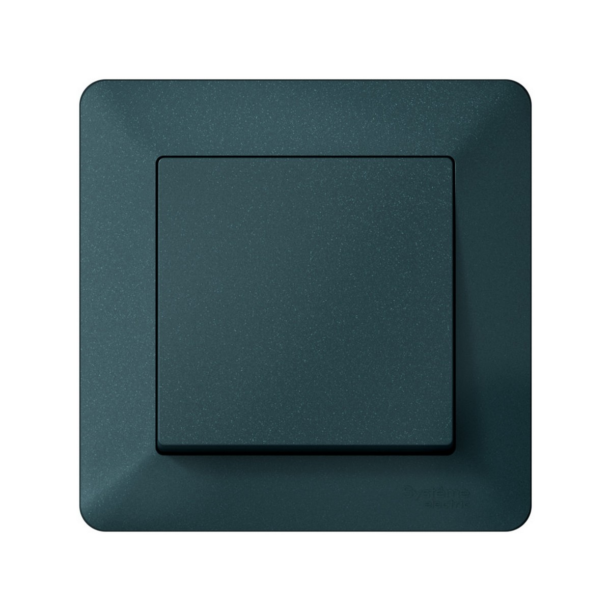 AtlasDesign Изумруд Рамка Systeme Electric AtlasDesign Air Изумруд/дымчатый черный 1-ая ATN220801