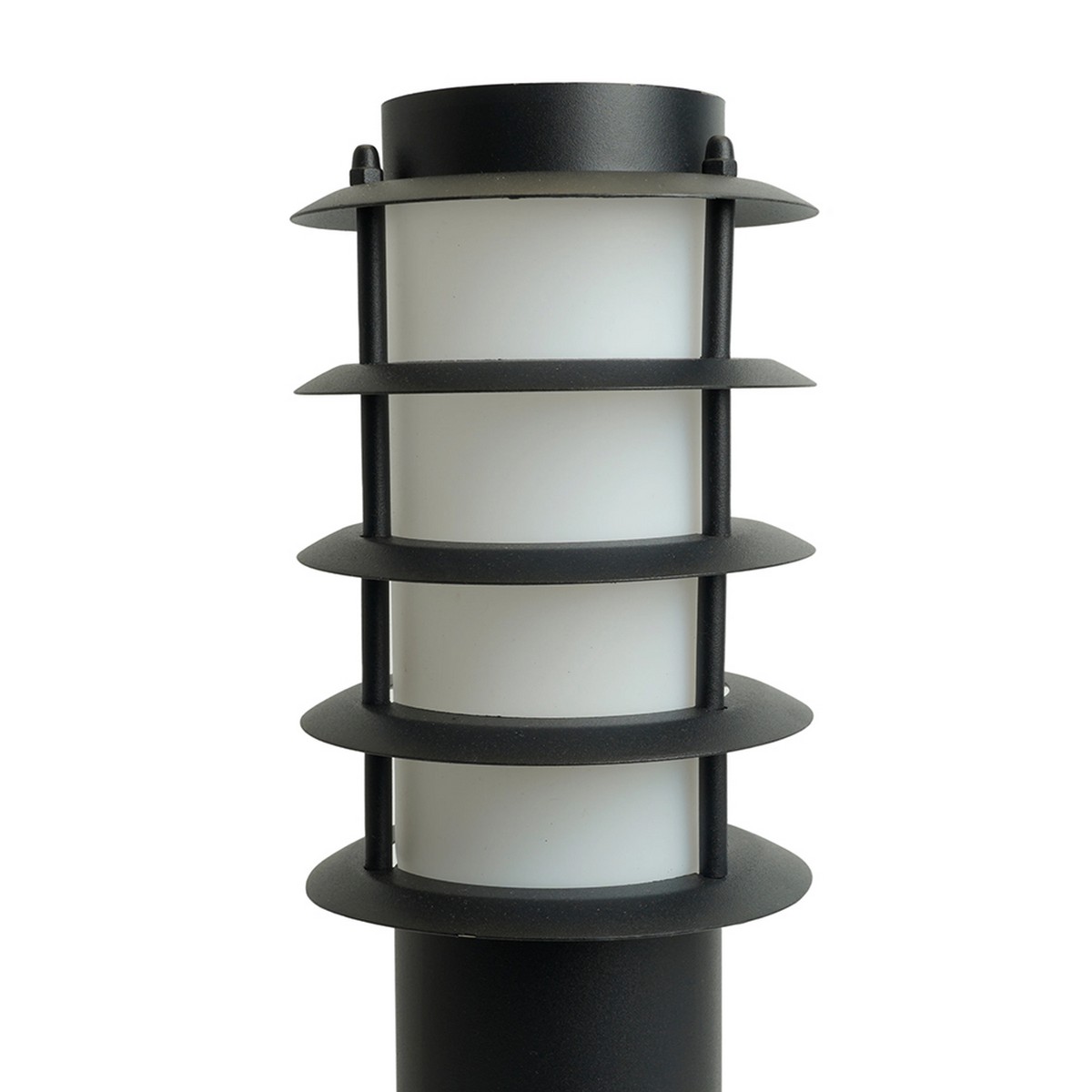 Уличные светильники столб Светильник садово-парковый Feron DH047-650 Техно столб 18W E27 черный 51528 