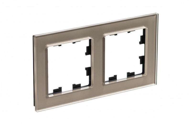 AtlasDesign Рамки Nature Рамка Systeme Electric AtlasDesign Nature Стекло шампань 2-ая ATN320502