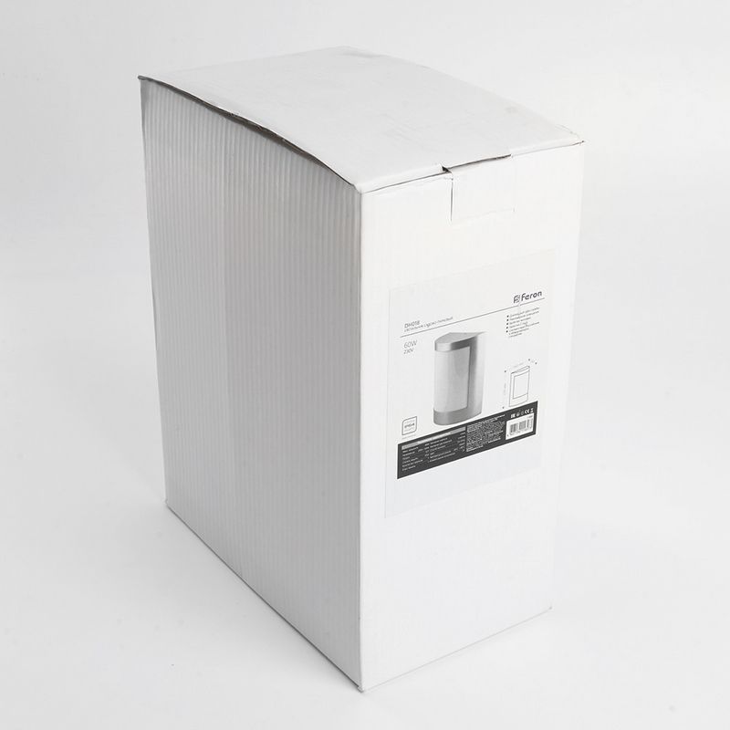 Уличные настенные светильники Светильник садово-парковый Feron DH018 на стенуE27 230V серый 11880 