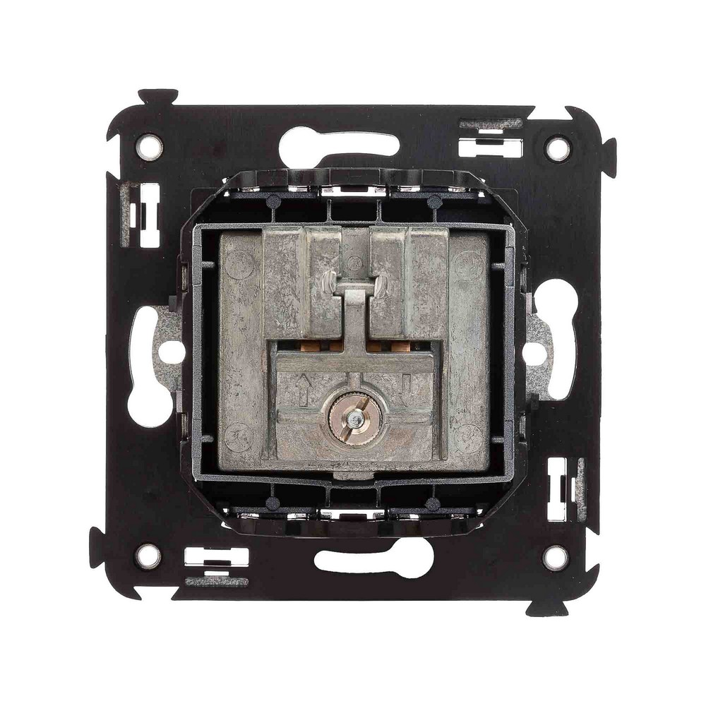 DKC Avanti механизмы Закаленная сталь Розетка TV DKC Avanti-FM-SAT в стену "Закаленная сталь" 4404533