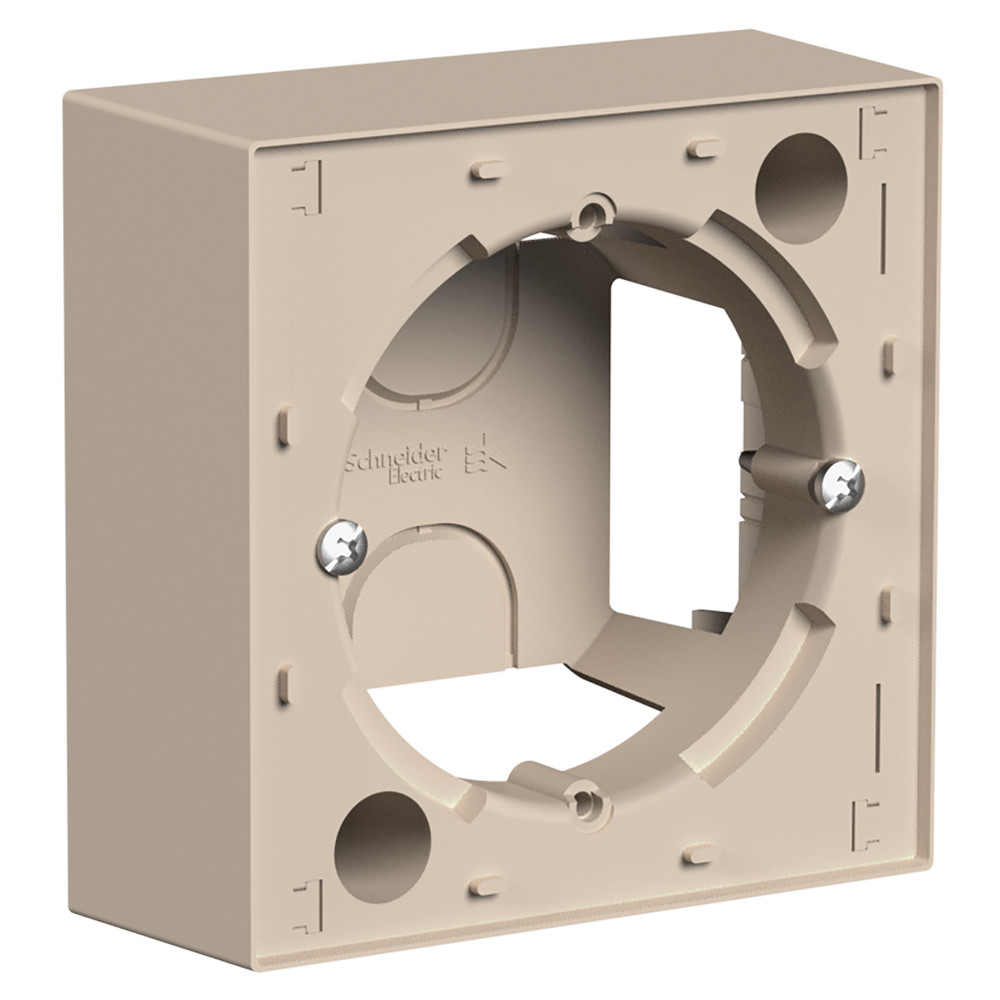 AtlasDesign Песочный Коробка Systeme Electric AtlasDesign Песочный для наружного монтажа ATN001200