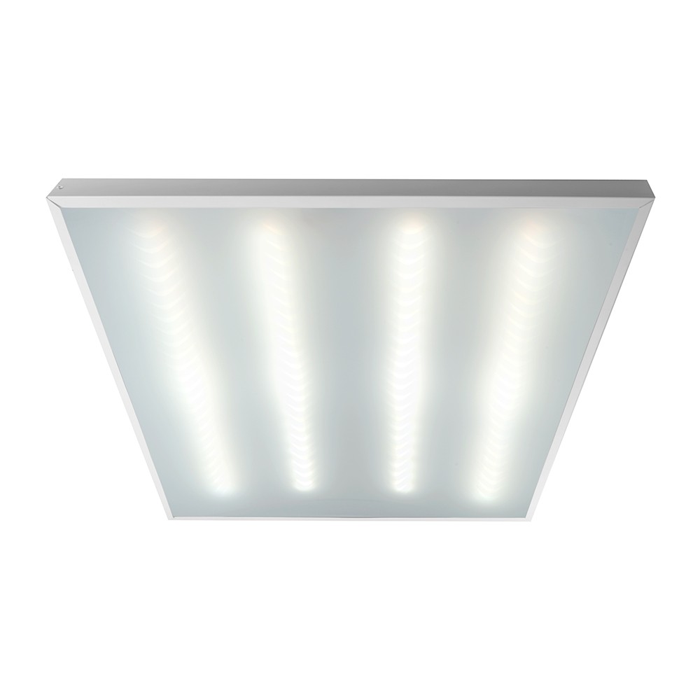 Светодиодные светильники армстронг 600*600 Офисный светильник Feron серии TR Грильятто 588х588х40, 36Вт, 4000К, опал 48906 