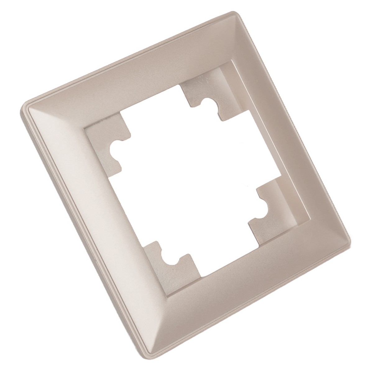 Катрин - Розетки и выключатели Stekker Рамка STEKKER 1-местная Катрин пластик шампань PFR00-7001-02 39802