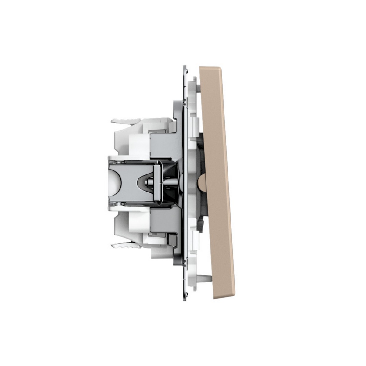 ArtGallery Песочный Выключатель SE ArtGallery Песочный 2-клавишный для жалюзи быстрозажим. клем. GAL001219S