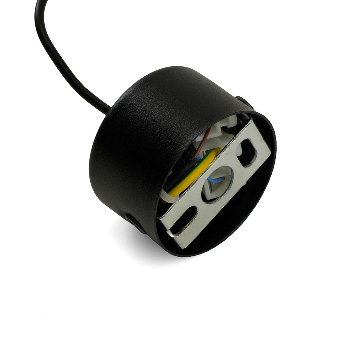 Подвесные светодиодные светильники Светильник потолочный Feron ML1018 Barrel levitation на подвесе MR11 черный + золото 51387 