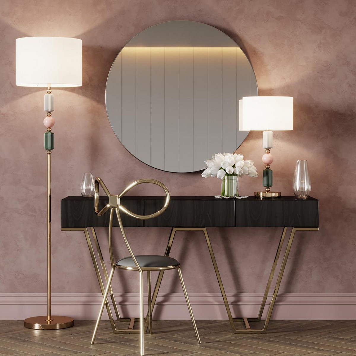 Настольные лампы Настольная лампа ODEON LIGHT 4861/1T CANDY 