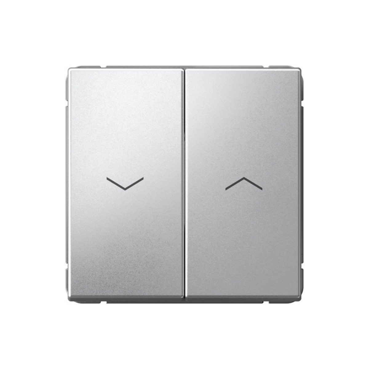 ArtGallery Алюминий Выключатель Systeme Electric ArtGallery Алюминий 2-клавишный для жалюзи  GAL000319