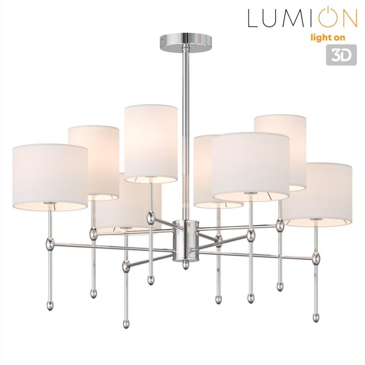 Люстры Люстра потолочная LUMION 6589/8C LATTI 