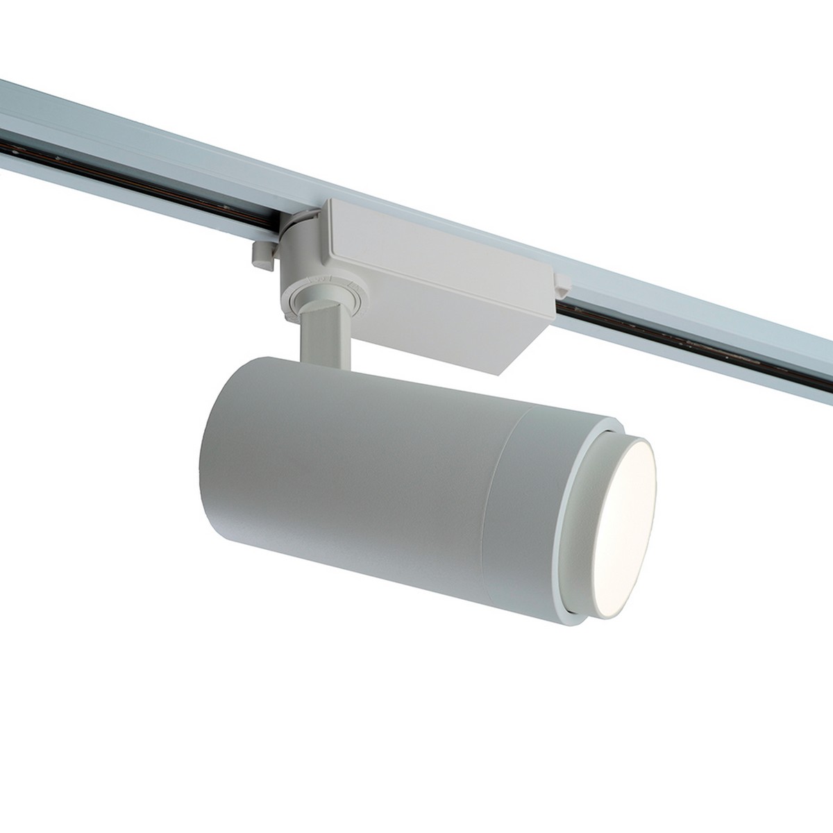 Трековые светодиодные светильники Светодиодный светильник Feron AL137 трековый 30W 4000K белый изменяемый угол освещения 15-60град 51177 