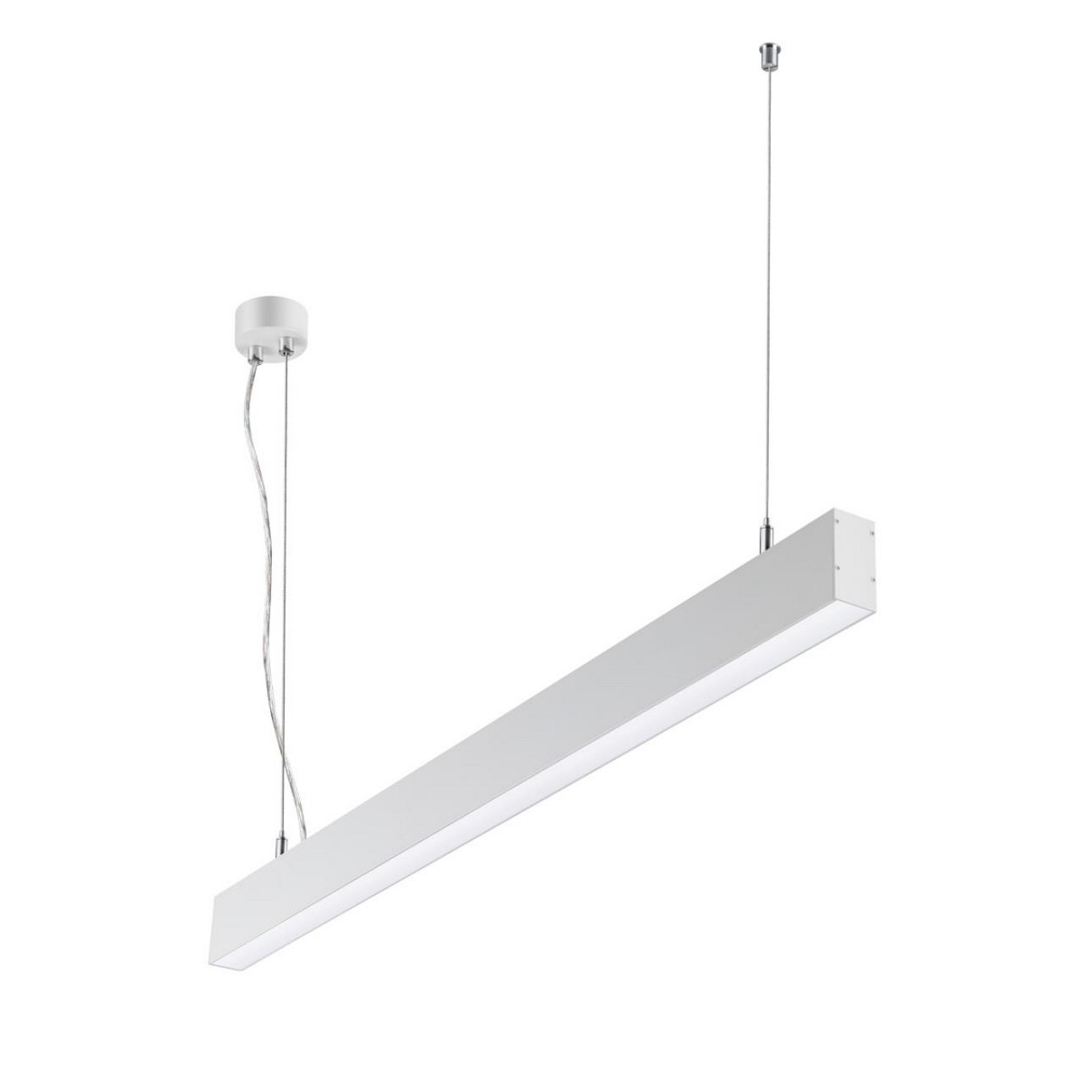Подвесные светодиодные светильники Светильник подвесной светодиодный (длина подвесов и сетового кабеля 1,2м) NOVOTECH 358879 ITER