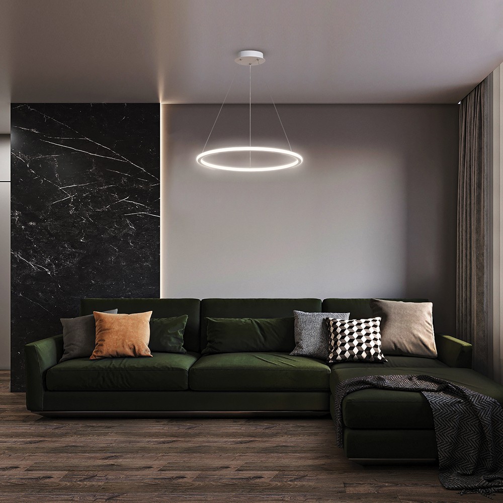 Подвесные светодиодные светильники Светильник подвесной накладной Feron AL5808 60W 4000K 41700 