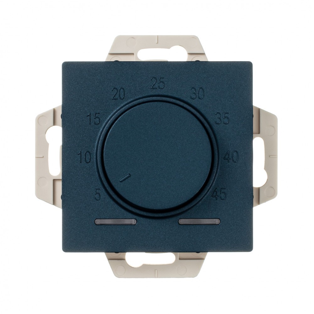 AtlasDesign Изумруд Термостат Systeme Electric AtlasDesign Изумруд электрон. теплого пола с датчиком, 10A, механизм ATN000835