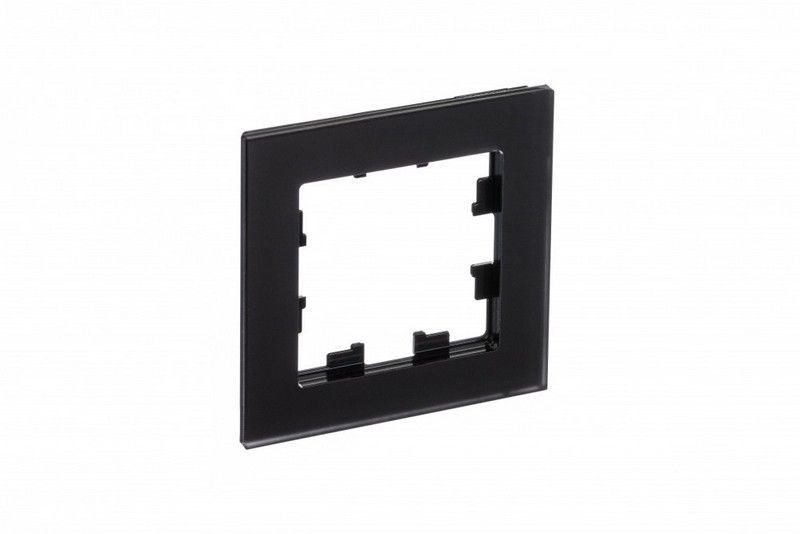 AtlasDesign Рамки Nature Рамка Systeme Electric AtlasDesign Nature Матовое стекло черный 1-ая ATN331001