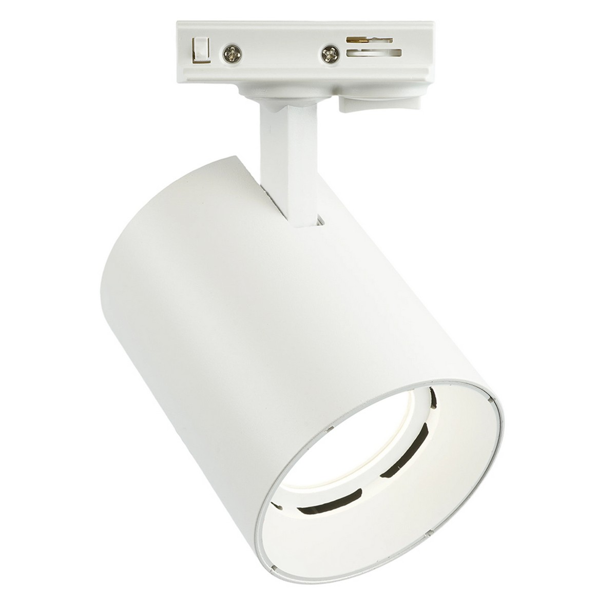 Трековые светодиодные светильники Светильник Feron AL169 трековый на шинопровод под лампу GU10 белый 51849 